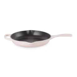 Le Creuset Signature Cast Iron 23cm Round Skillet - Shell Pink