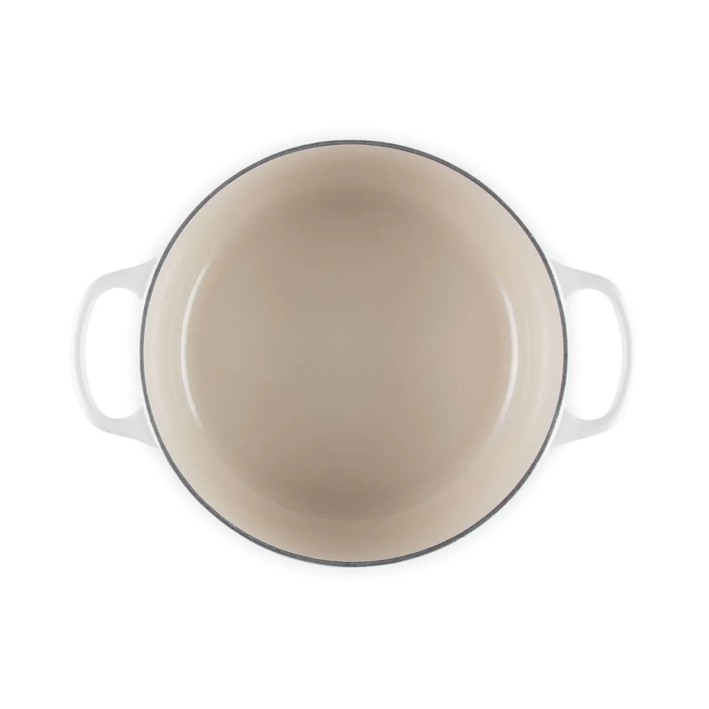 Le Creuset Signature Cast Iron 24cm Christmas Noel Casserole - Cotton