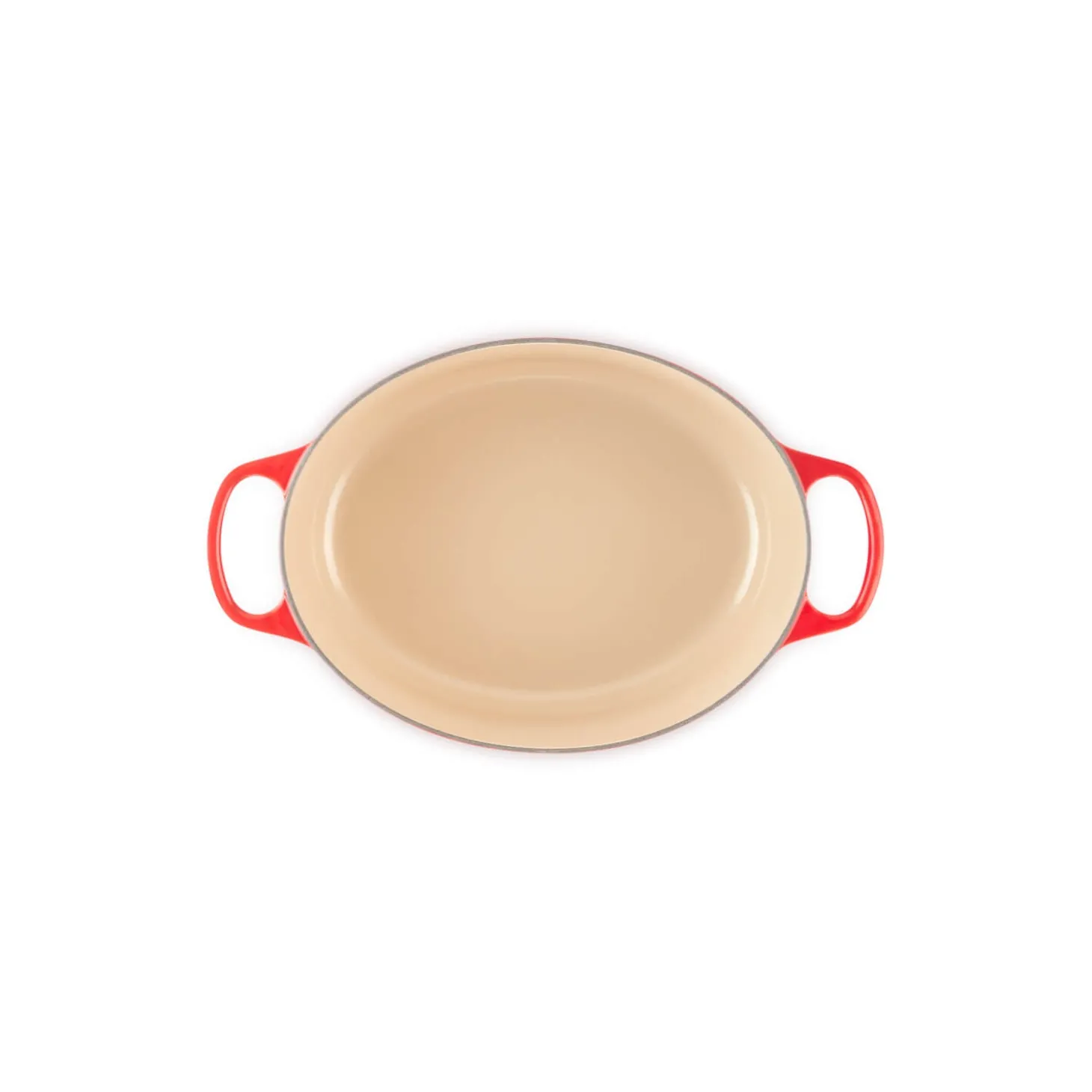 Le Creuset Signature Cast Iron 31cm Oval Casserole - Cerise