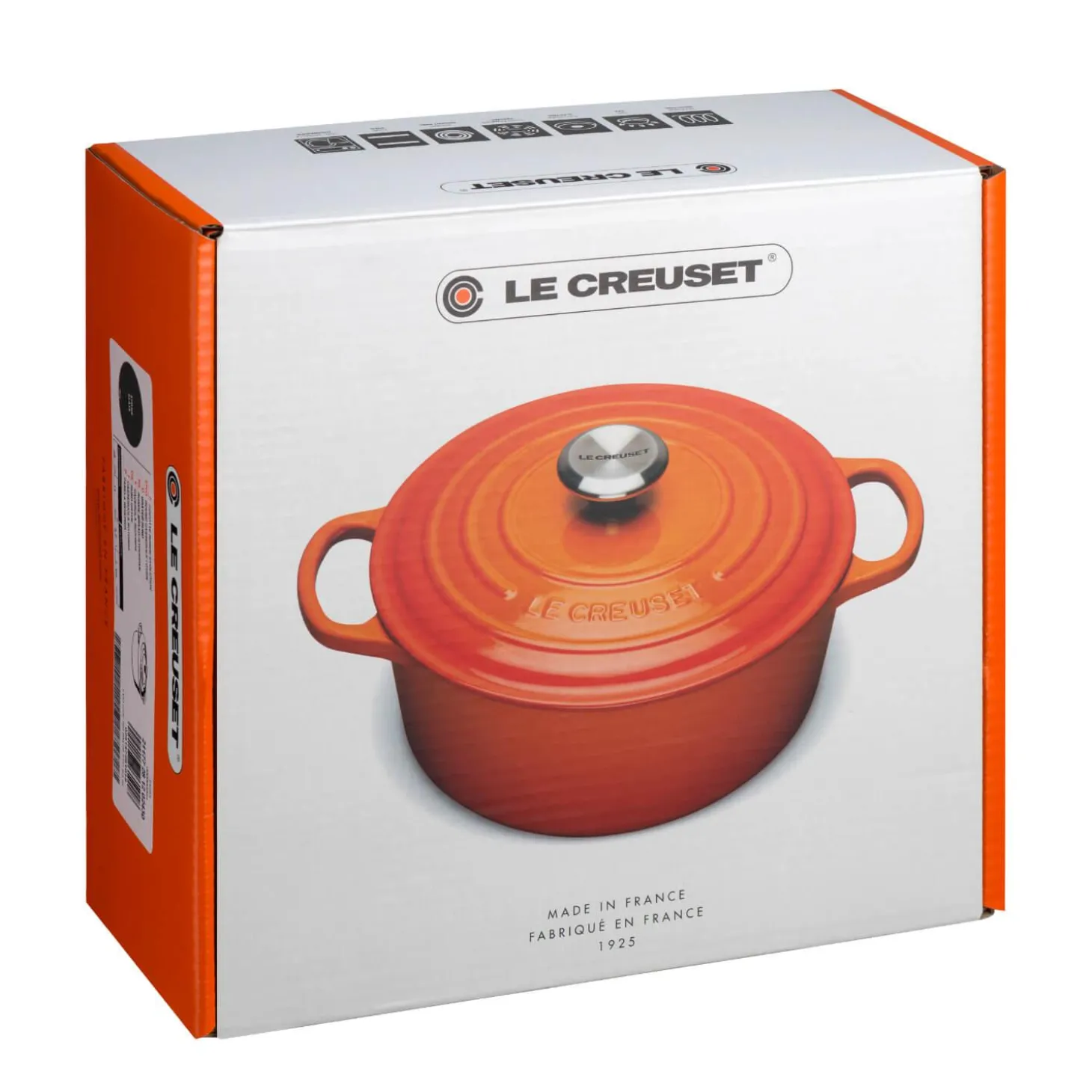Le Creuset Signature Cast Iron 26cm Round Casserole - Satin Black