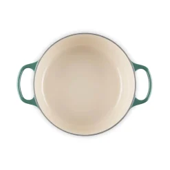 Le Creuset Signature Cast Iron 24cm Christmas Noel Casserole - Artichaut