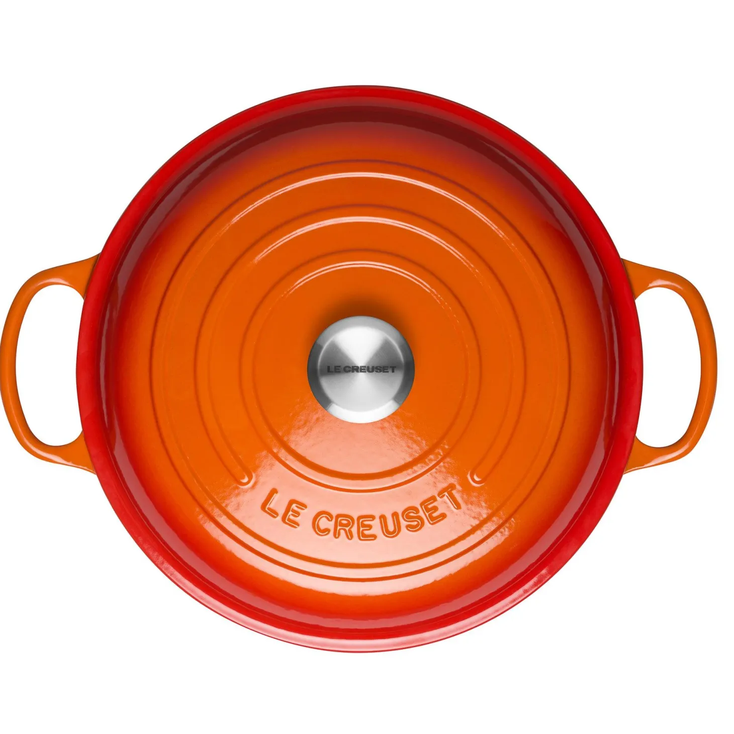 Le Creuset Signature Cast Iron 26cm Shallow Casserole - Volcanic