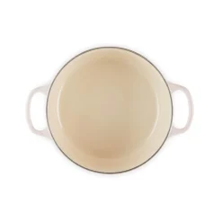 Le Creuset Signature Cast Iron 28cm Round Casserole - Shell Pink