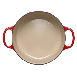 Le Creuset Signature Cast Iron 30cm Round Casserole - Cerise