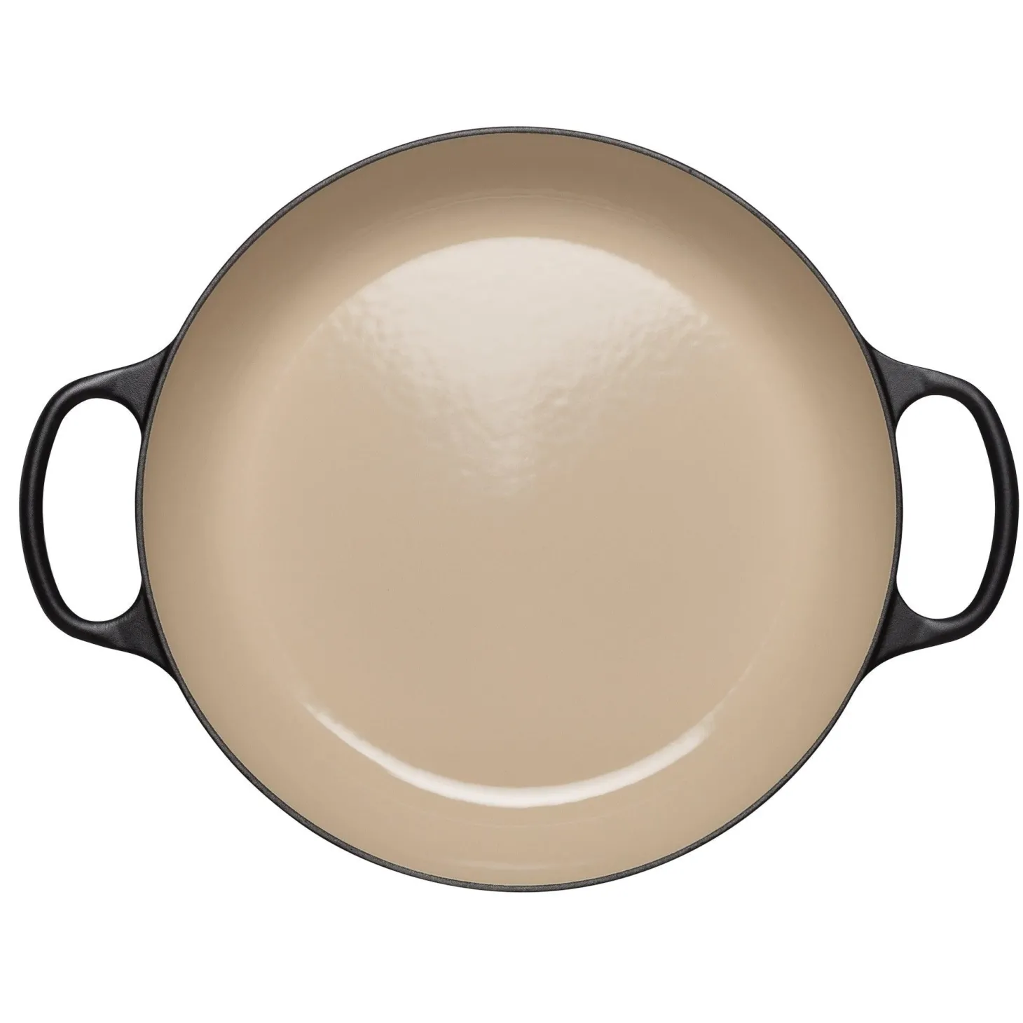 Le Creuset Signature Cast Iron 30cm Shallow Casserole - Satin Black