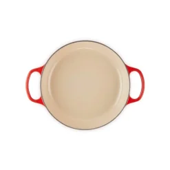 Le Creuset Signature Cast Iron 30cm Shallow Casserole - Cerise