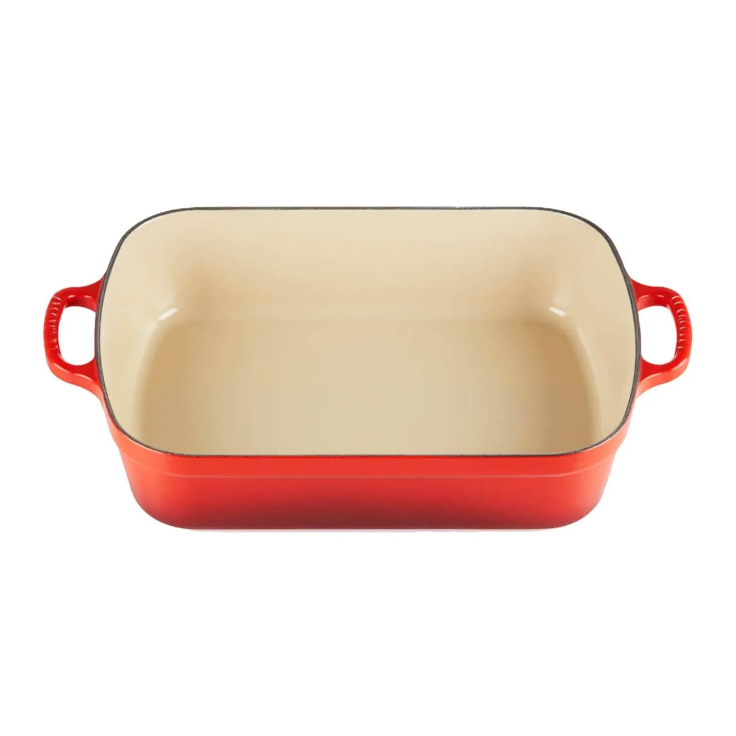 Le Creuset Signature 33cm Cast Iron Roaster - Cerise