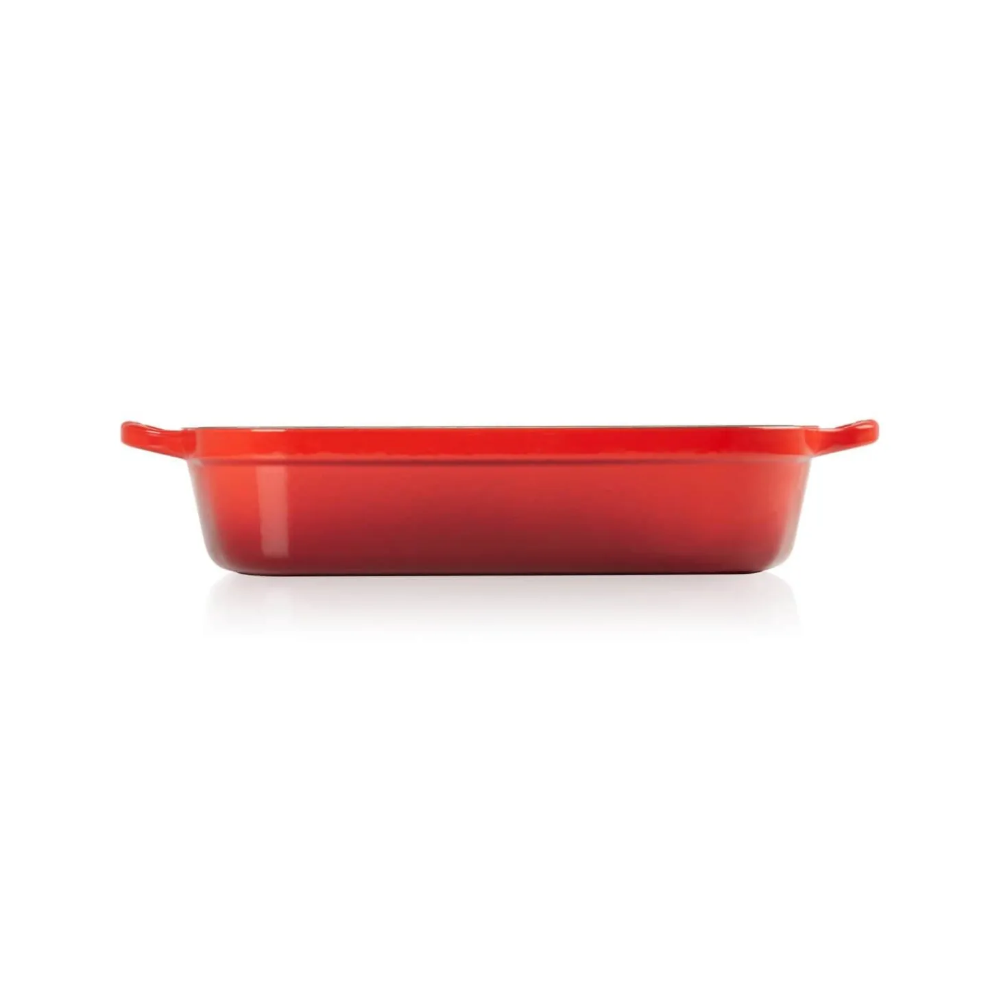 Le Creuset Signature 33cm Cast Iron Roaster - Cerise