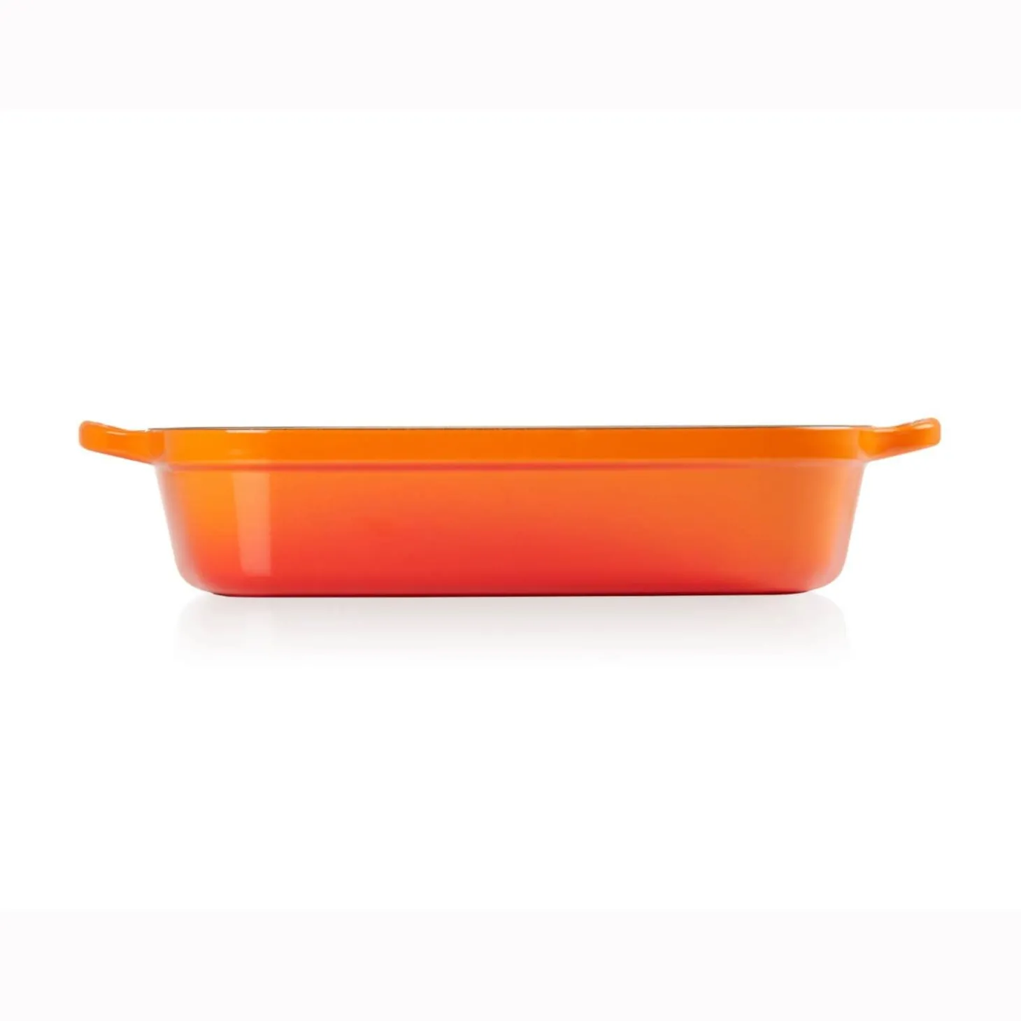 Le Creuset Signature 37cm Cast Iron Roaster - Volcanic