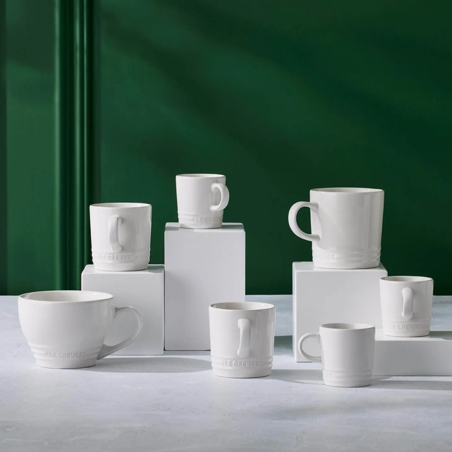 Le Creuset Stoneware Espresso Mug - White