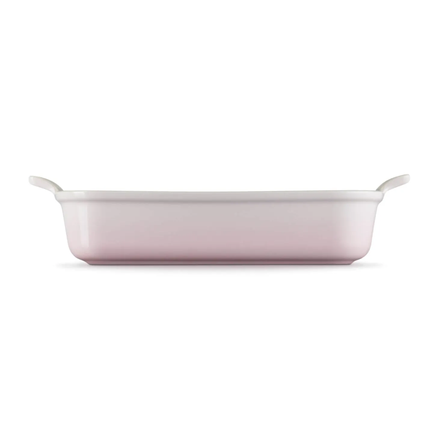 Le Creuset Stoneware Heritage 32cm Deep Rectangular Dish - Shell Pink
