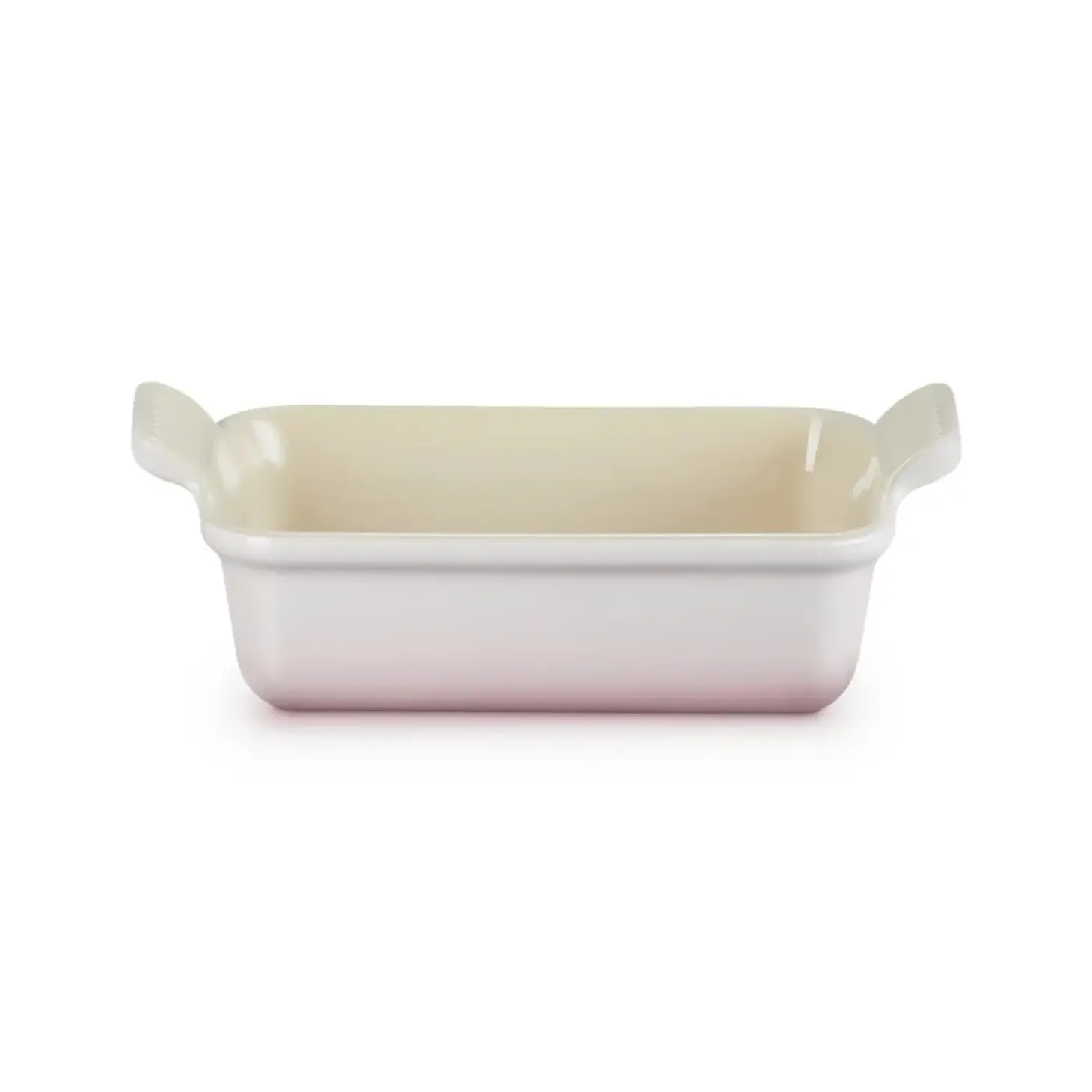 Le Creuset Stoneware Heritage 19cm Rectangular Deep Dish - Shell Pink