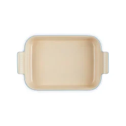 Le Creuset Stoneware Heritage 26cm Rectangular Deep Dish - Azure