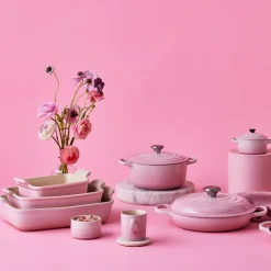 Le Creuset Stoneware Heritage 26cm Rectangular Deep Dish - Shell Pink