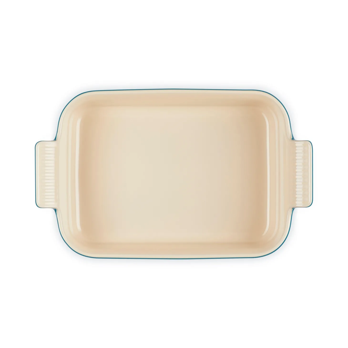 Le Creuset Stoneware Heritage 26cm Rectangular Deep Dish - Deep Teal