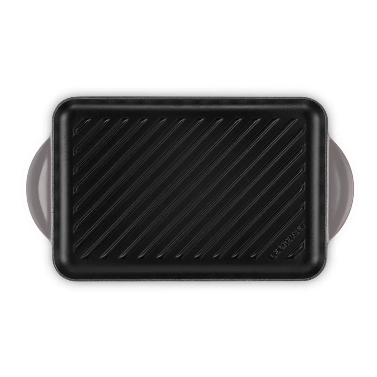 Le Creuset Traditional Cast Iron 32cm Rectangular Grill - Flint