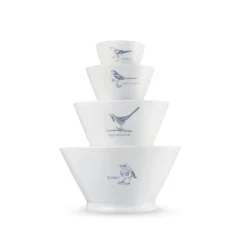 Mary Berry English Garden Medium Serving Bowl - Pied Wagtail