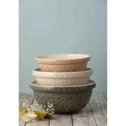 Mason Cash In The Forest 29cm Stoneware Mixing Bowl - Grey, Fox
