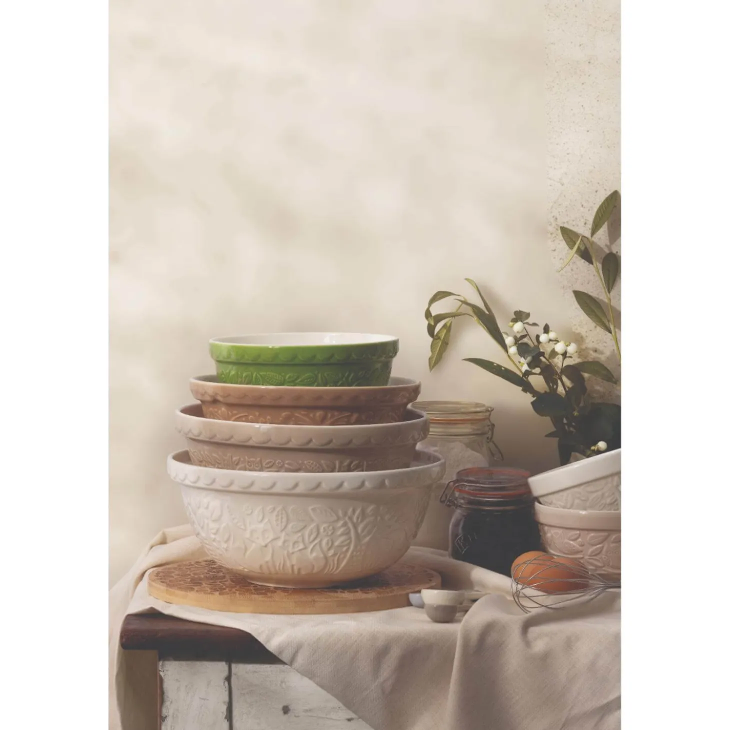 Mason Cash In The Forest Stoneware Pudding Basin - Owl