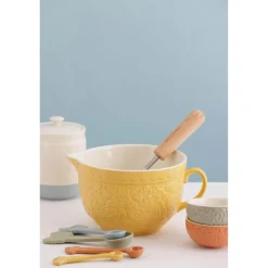 Mason Cash Stoneware Home To Roost Batter Bowl - Yellow