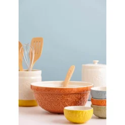 Mason Cash Stoneware Home To Roost Batter Bowl - Yellow