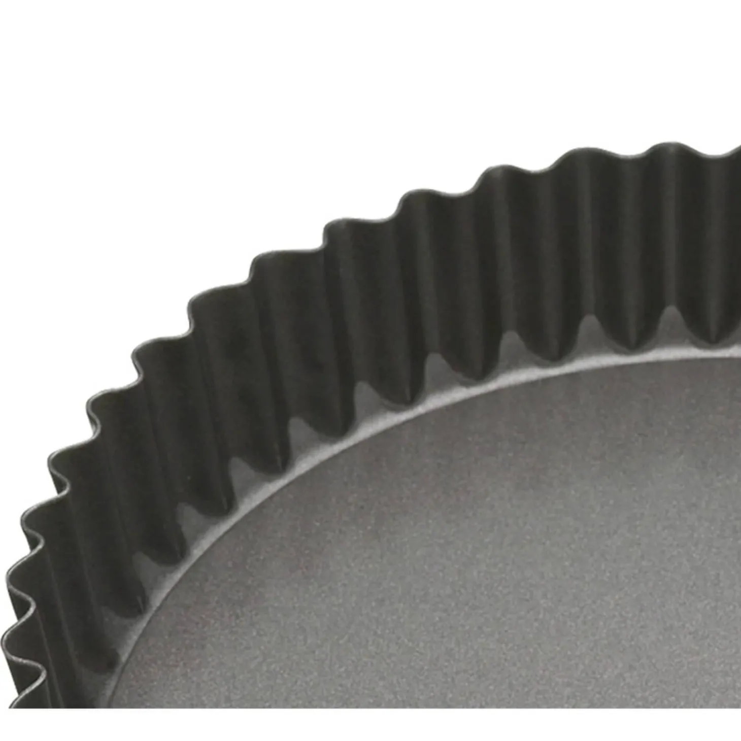 Masterclass Loose Base Fluted Quiche Tin - 25cm