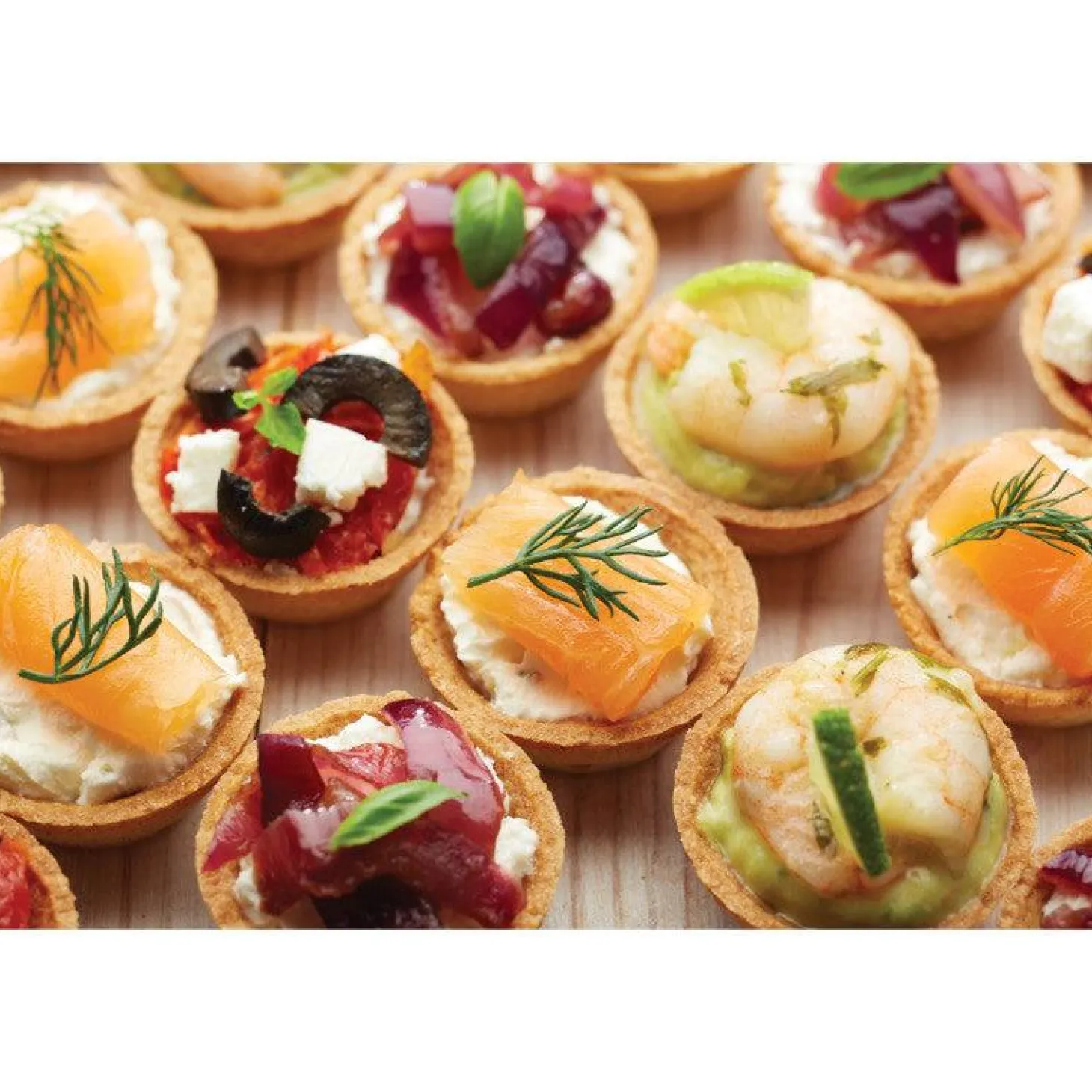 Masterclass Non-Stick Mini Tart Tin & Wooden Tool - 24 Hole