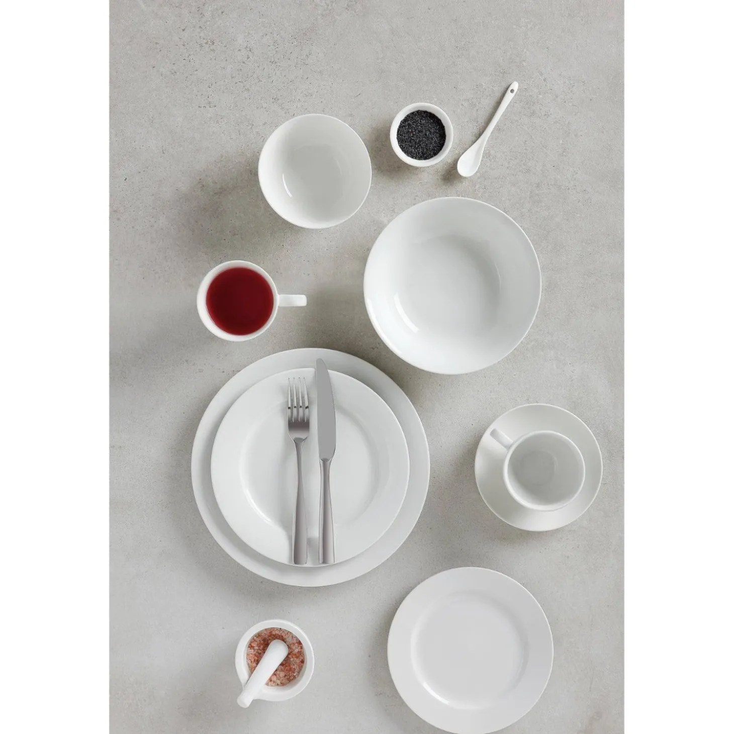 Maxwell & Williams White Basics Straight Demi Cup & Saucer - 100ml