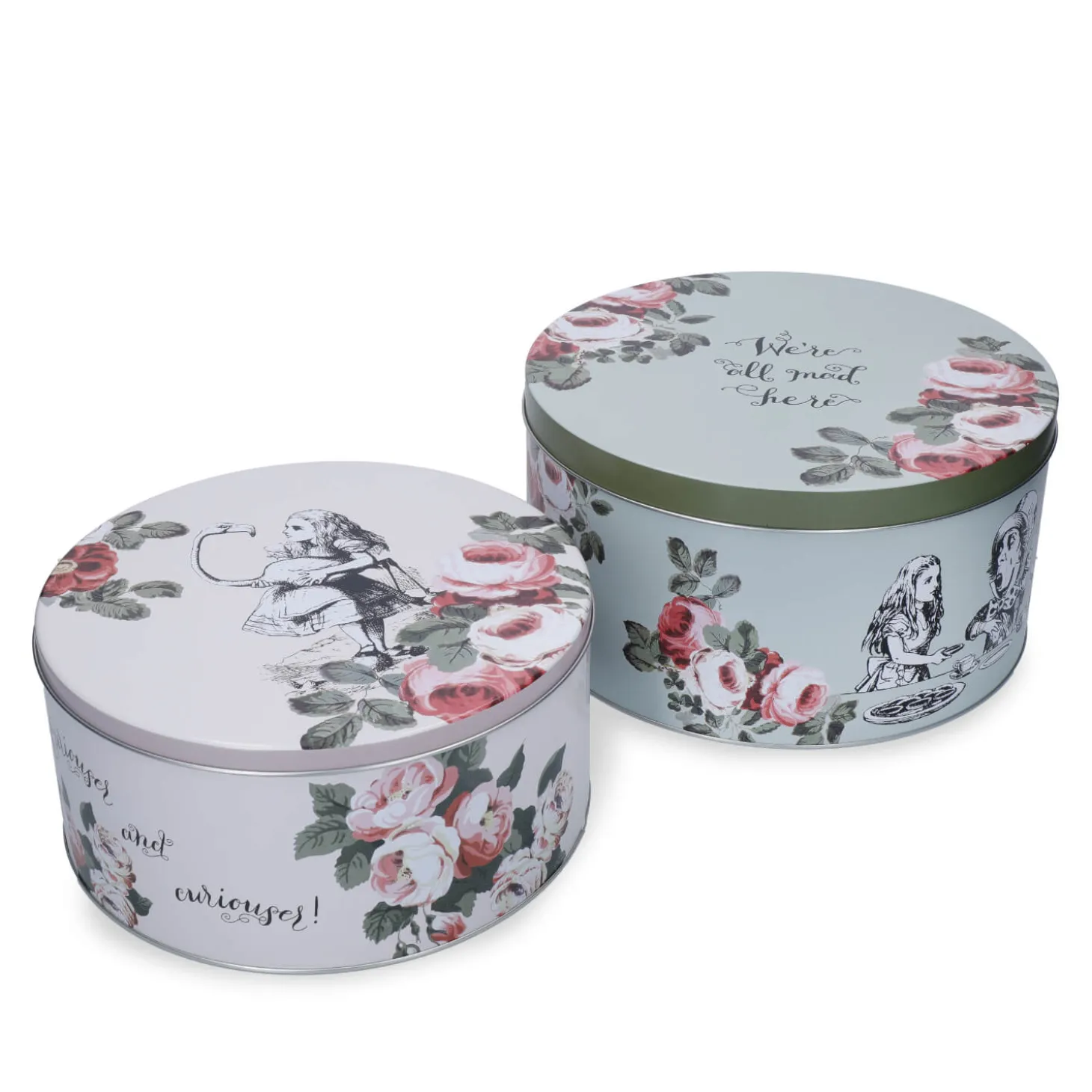 Mikasa V&A Alice In Wonderland Cake Tins - Set Of 2