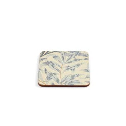 Morris & Co Willow Bough Set Of Six Coasters - Blue