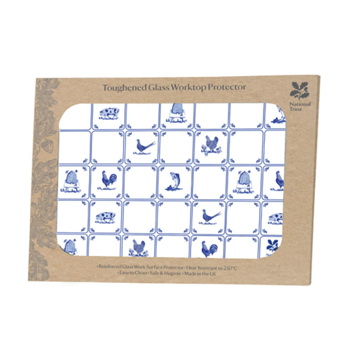 National Trust Medium Glass Worktop Protector - Dyrham Park - Country Life