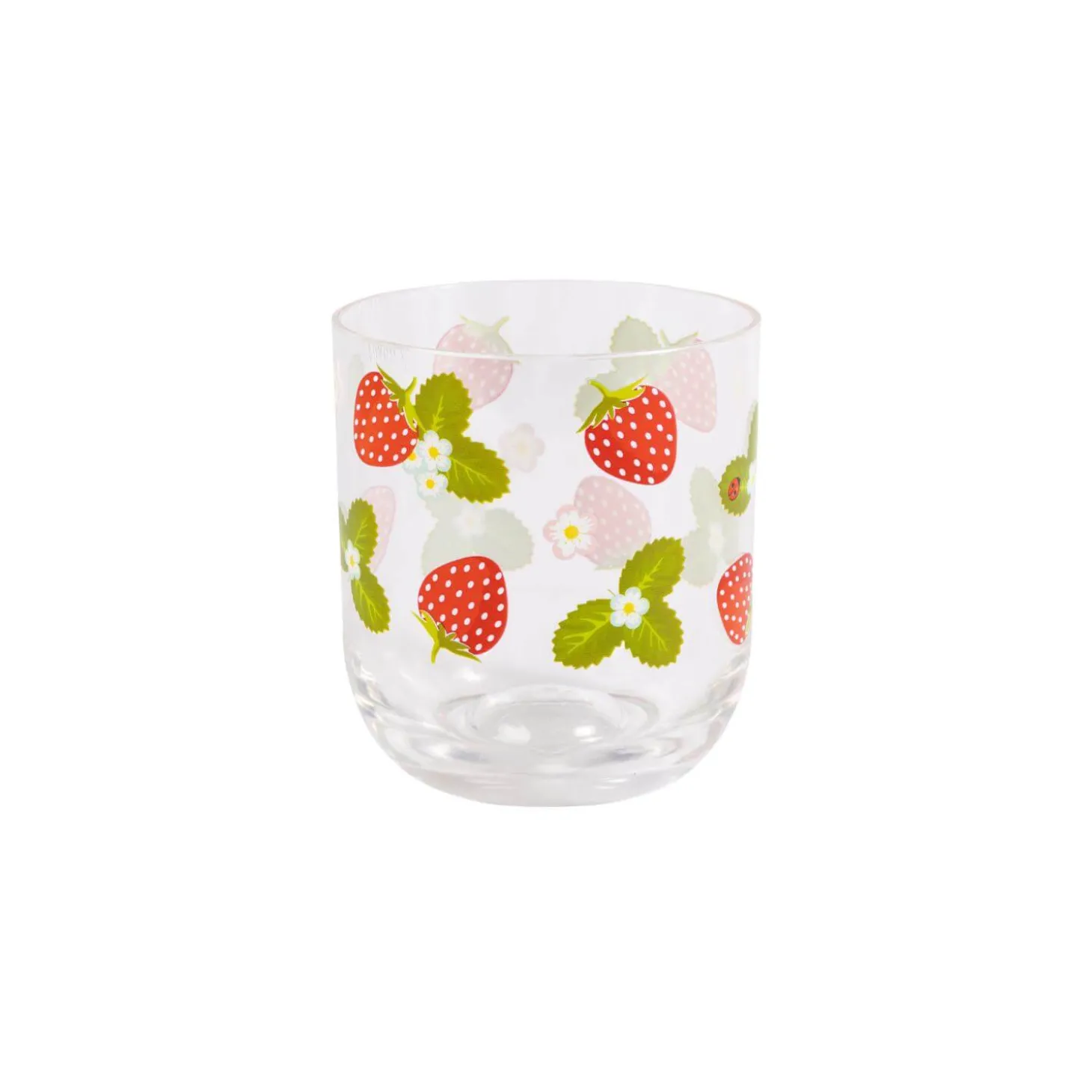Navigate Strawberries & Cream Reusable Decorated Tumbler
