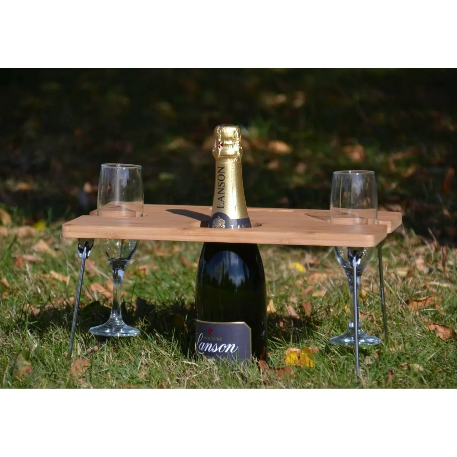 Navigate Three Rivers Foldaway Wine Table