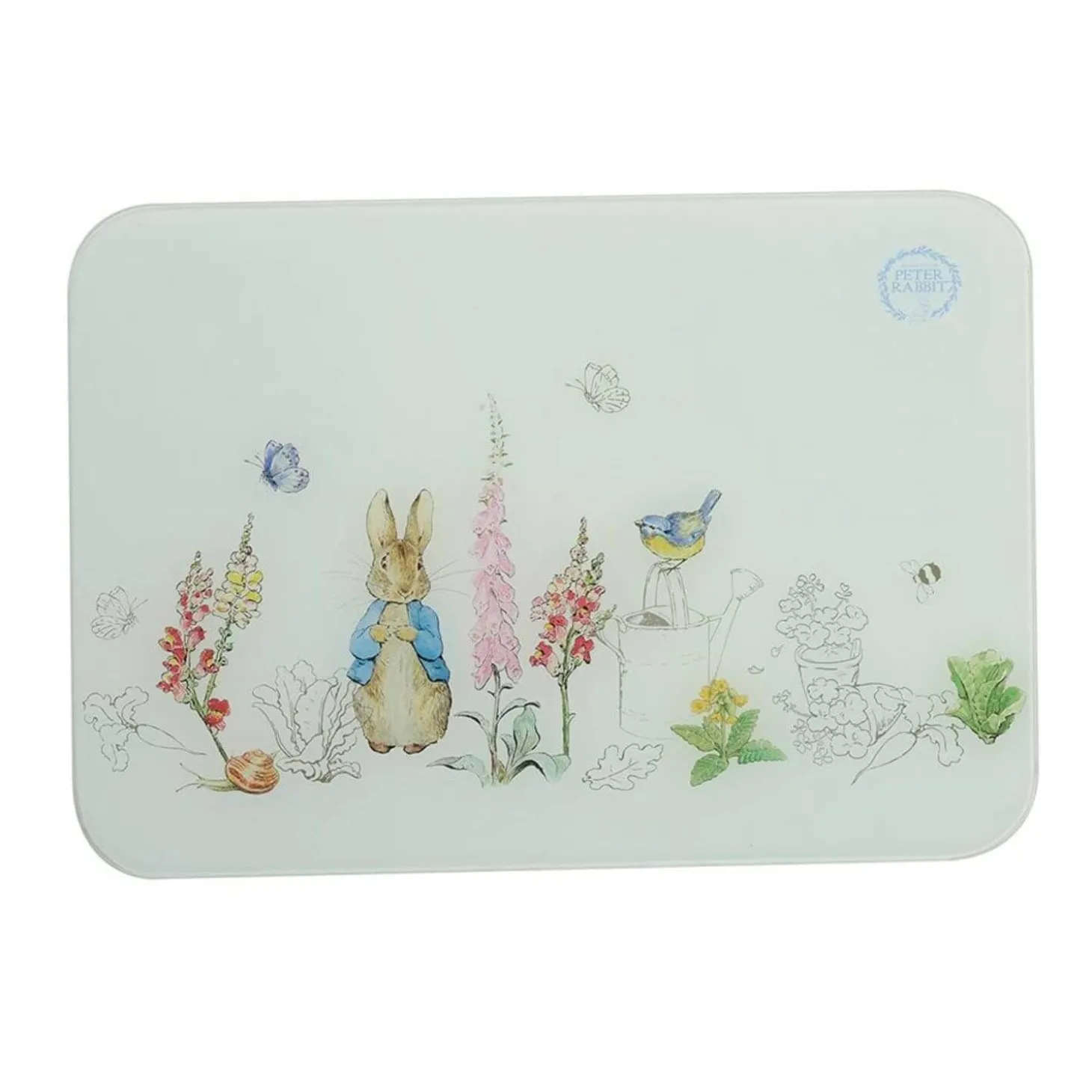 Peter Rabbit Classic Medium Glass Worktop Protector