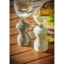 Peugeot Bistro 10cm Pepper Mill - Taupe Grey