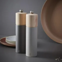 Peugeot Boreal 21cm Beech Pepper Mill - Rock Grey