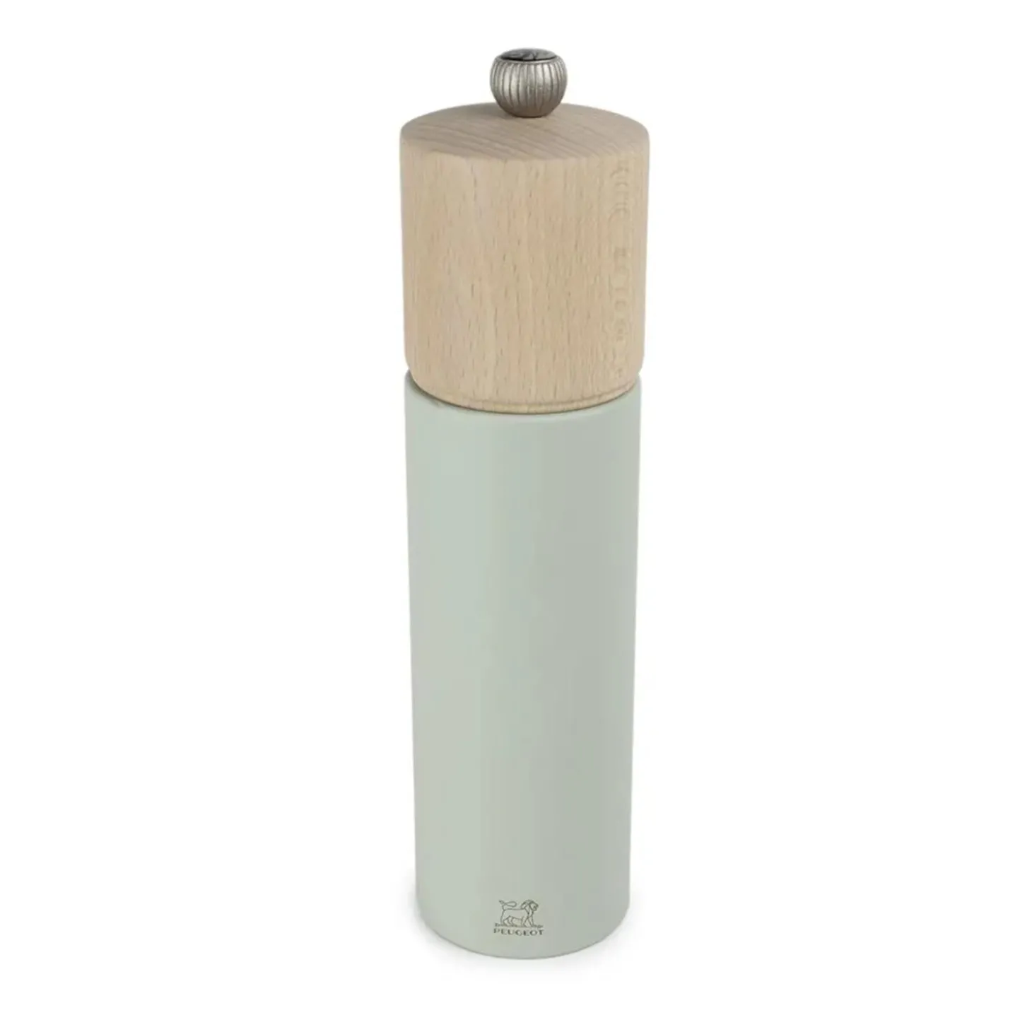 Peugeot Boreal 21cm Beech Salt Mill - Sage Green
