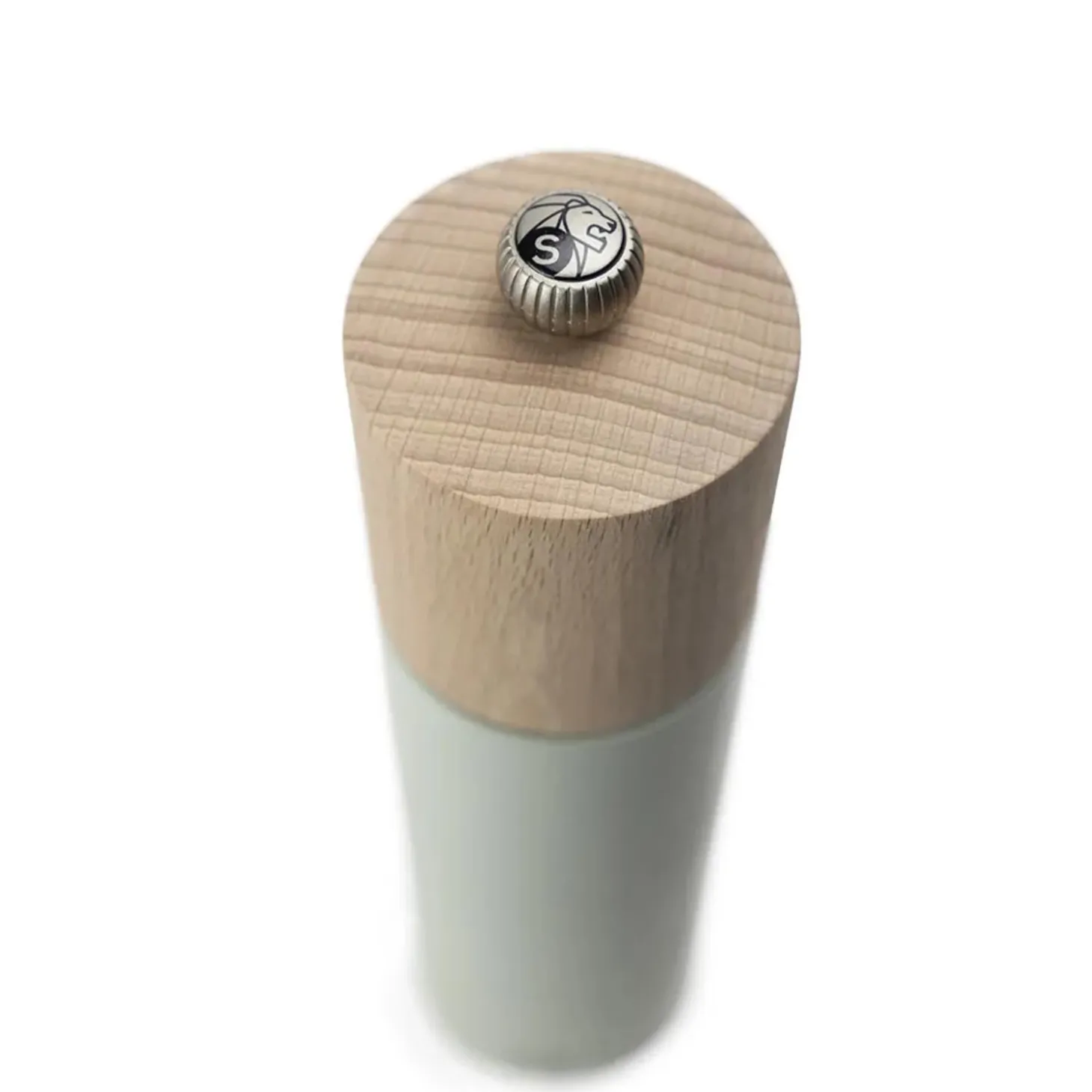 Peugeot Boreal 21cm Beech Salt Mill - Sage Green