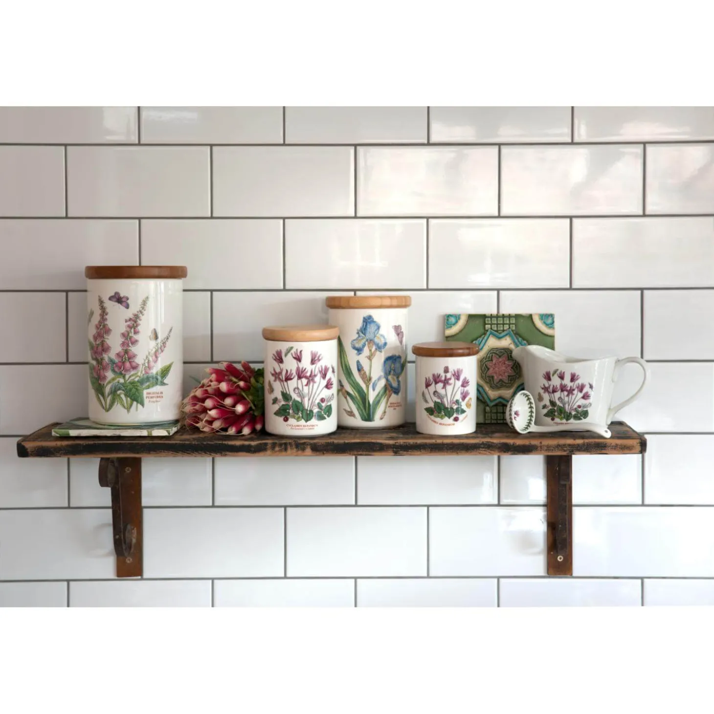 Portmeirion Botanic Garden 4" Airtight Storage Jar - Assorted