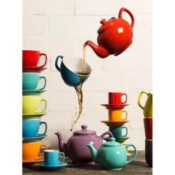 Price & Kensington Stoneware 2 Cup Teapot - Olive Green
