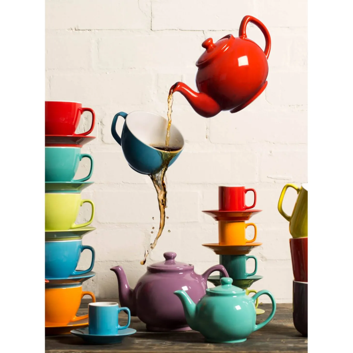 Price & Kensington Stoneware 6 Cup Teapot - Emerald