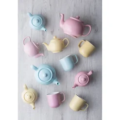 Price & Kensington Stoneware 6 Cup Teapot - Pastel Blue