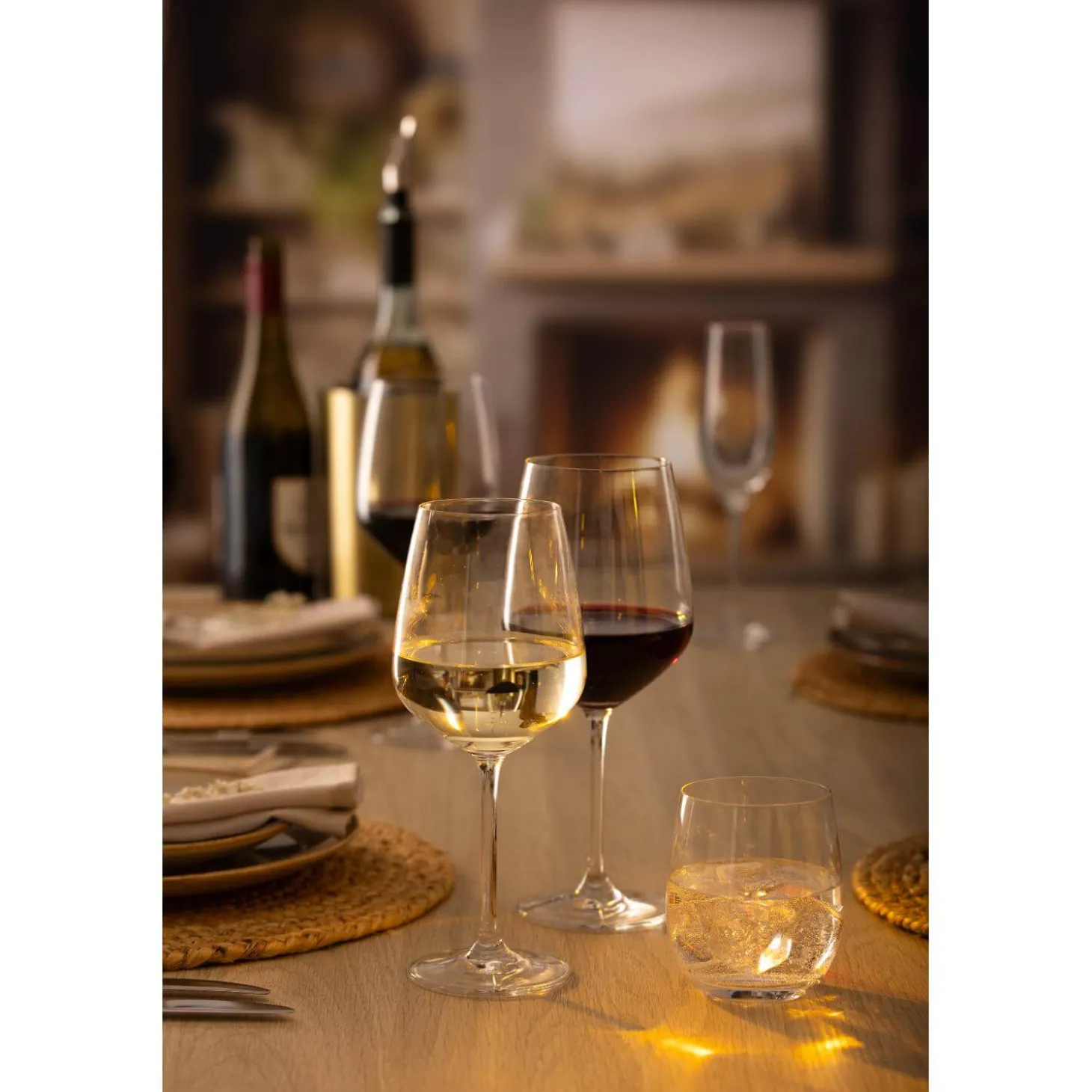Ravenhead Kings Set of 4 52cl Crystal White Wine Glasses