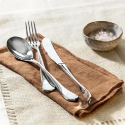 Robert Welch Ashbury Bright Stainless Steel Cutlery Set - 56 Piece