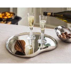 Robert Welch Cascade 18|10 Mirror Polished Stainless Steel Dish - Large