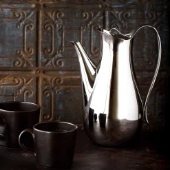 Robert Welch Drift 18|10 Mirror Polished Stainless Steel 2 Litre Coffee Pot