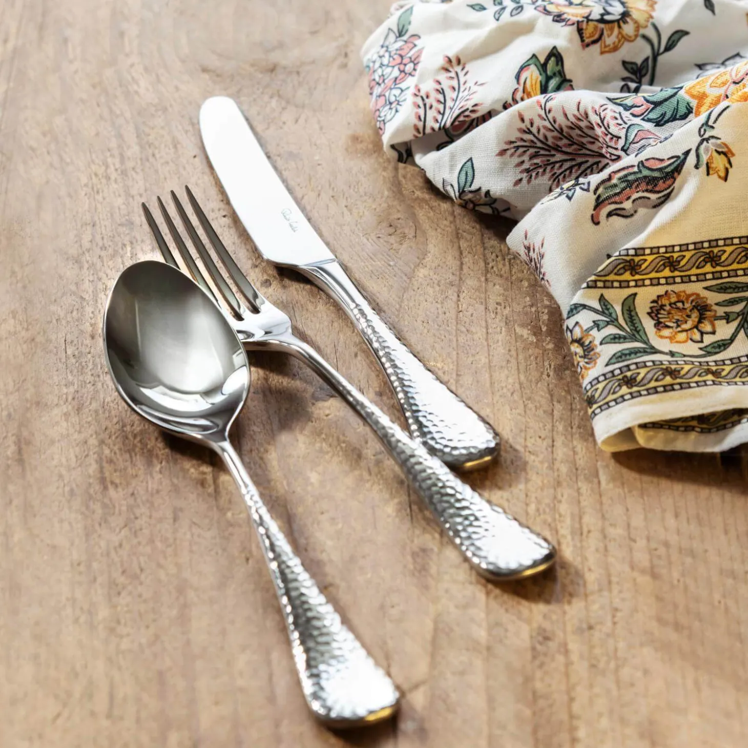 Robert Welch Honeybourne Bright Stainless Steel Cutlery Set - 24 Piece
