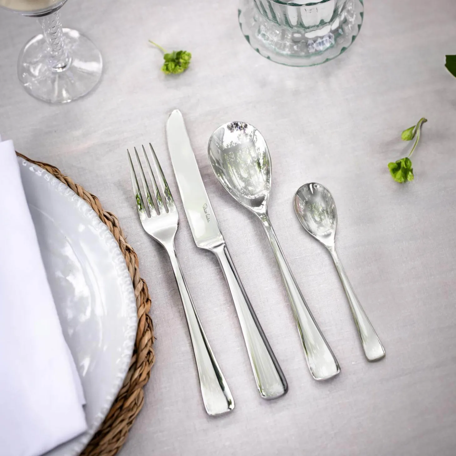 Robert Welch Malvern Bright Stainless Steel Cutlery Set - 24 Piece