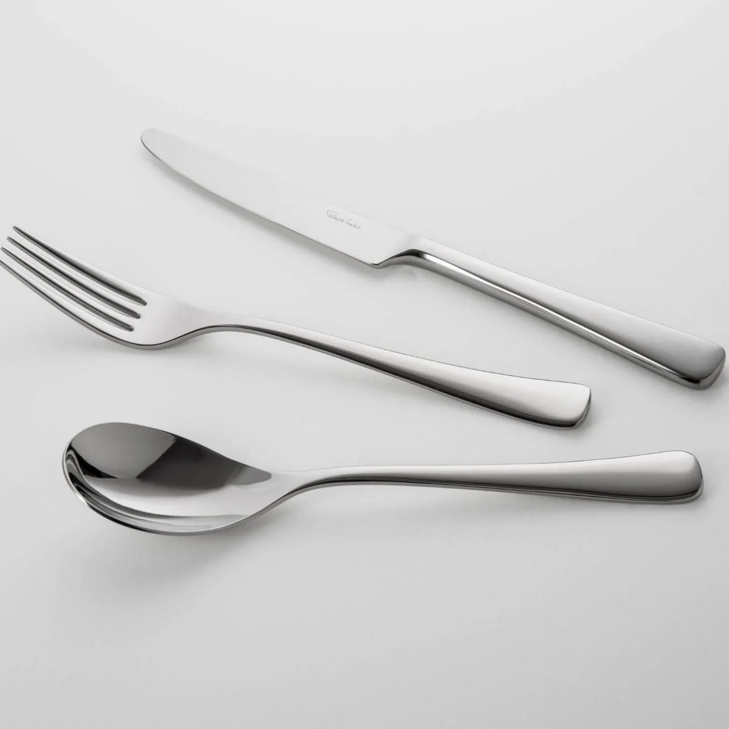 Robert Welch Malvern Bright Stainless Steel Cutlery Set - 42 Piece