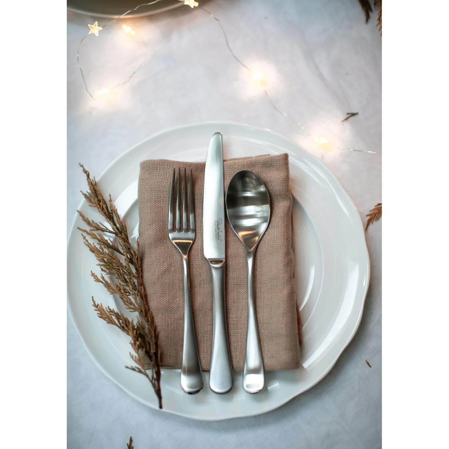 Robert Welch Radford Satin Stainless Steel Cutlery Set - 24 Piece